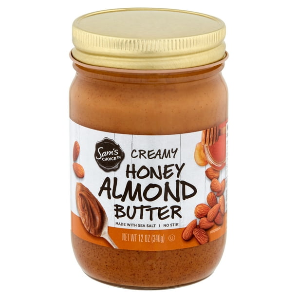Sam's Choice Creamy Honey Almond Butter, 12 oz