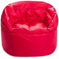 thumbnail image 2 of Posh Creations Structured Comfy Bean Bag Chair Sonoma Lounge for Teens, Nylon, 2 Ft, Red, 2 of 3