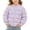 Purple, variant on ITSAME Toddler Girls Puffer Jacket Lightweight Snap Button Quilted Cute Print Winter Warm Coat Pink Size 3T