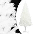 thumbnail image 2 of vidaXL Artificial Pre-lit Christmas Tree with Ball Set White 120 cm, 2 of 5