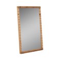 thumbnail image 3 of Sagebrook Home 30X44 Natural Carved Wood Wall Mirror - Transformative Elegance with Fir Wood and Wood  Frame for Stylish Reflections, 3 of 9