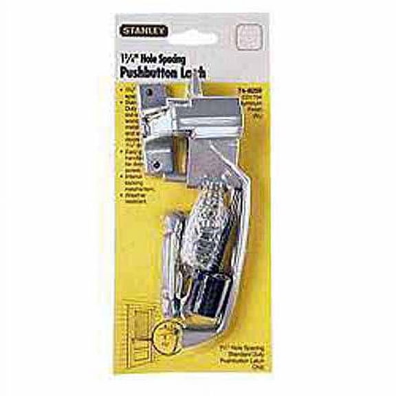 Stanley Hardware 748259 Aluminum Screen and Storm Door Pushbutton Latch