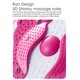 thumbnail image 3 of Torsión De La Cintura Disco de torsión de cintura Ab Twister Magnet Balance Tablero giratorio (rosa), 3 of 5