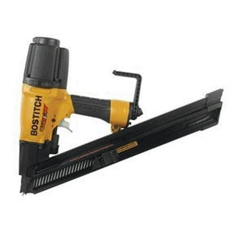 Bostitch MCN250 Pneumatic Nail Gun 35 deg Paper Tape Collation 53 Magazine 7.7 cfm Shot Air Walmart