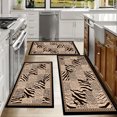 thumbnail image 6 of Farmhouse Kitchen Rugs Set 3 Piece, Boho Kitchen Mats for Floor, Non-Slip Kitchen Rug Waterproof Mats for Kitchen, Runner Rugs for Hallway Laundry Holiday Sink Decor, 6 of 12