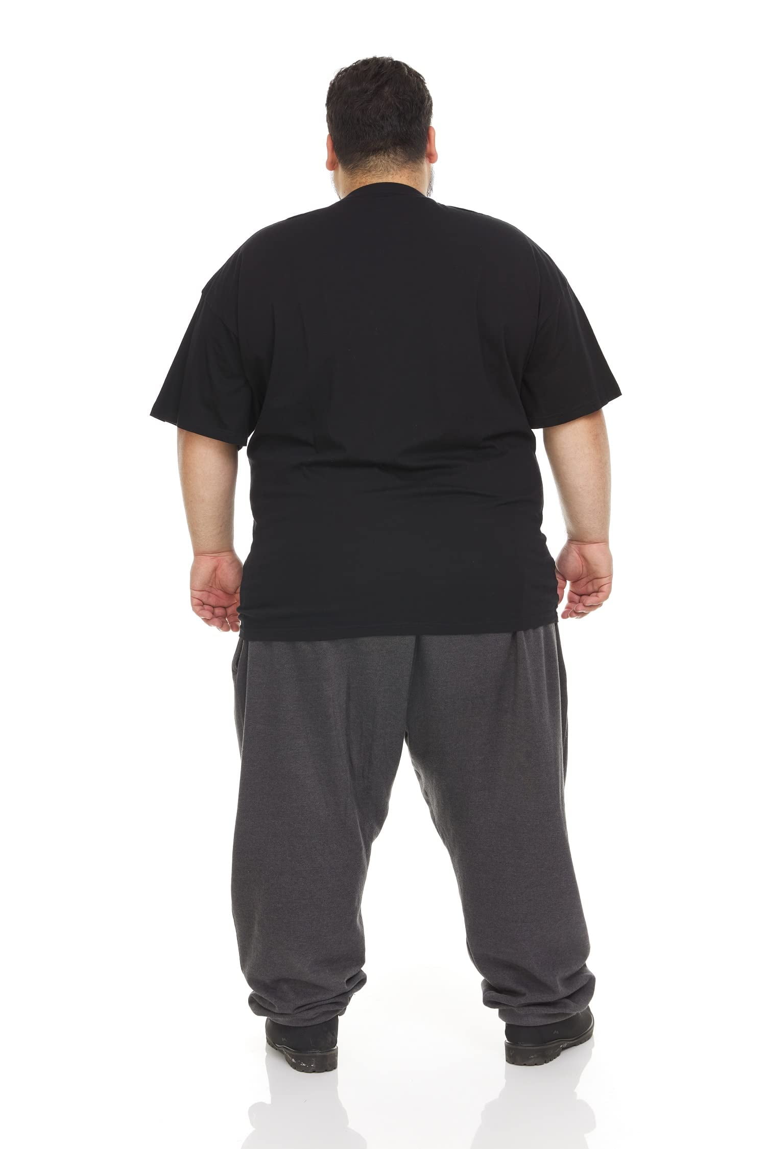 BILLIONHATS Wholesale Bulk 12 Pack Men's Cotton T-Shirt Tees, Big & Tall Plus Size Short Sleeve Lightweight T-Shirts, Size 3X-Large