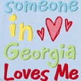 thumbnail image 2 of CafePress - Someone In Georgia Loves Me Infant Bodysuit - Baby Light Bodysuit, Size Newborn - 24 Months, 2 of 4