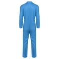 thumbnail image 4 of Alvivi Men's Resistant Coveralls Dustproof Turn-down Collar Long Sleeve Jumpsuits Blue M, 4 of 5