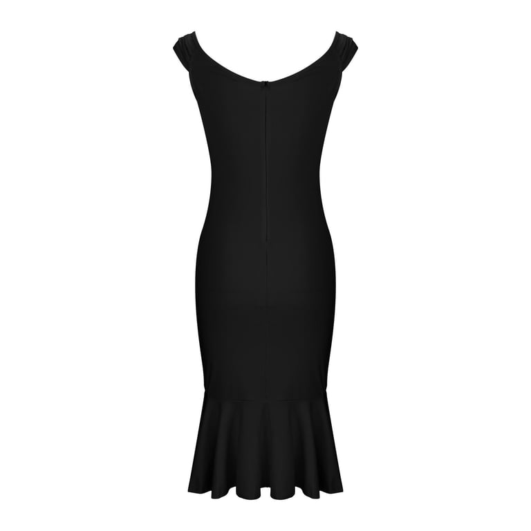 black short cute dresses Black Short Prom Dresses, Black Cute Puffy Homecoming Dresses – shdress main image 0