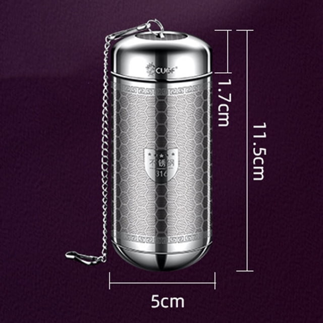 MYG Stainless Steel Tea Infuser Tea Leaves Spice Seasoning Ball Strainer Filter