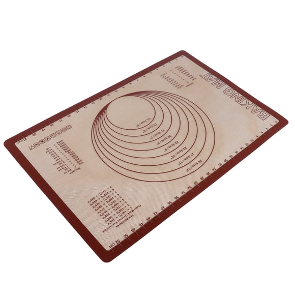 Estera Para Amasar, Estera Para Hornear Fibra De Vidrio De Silicona Para Amasar Masa Para Cocina Para Panadería Para El Hogar