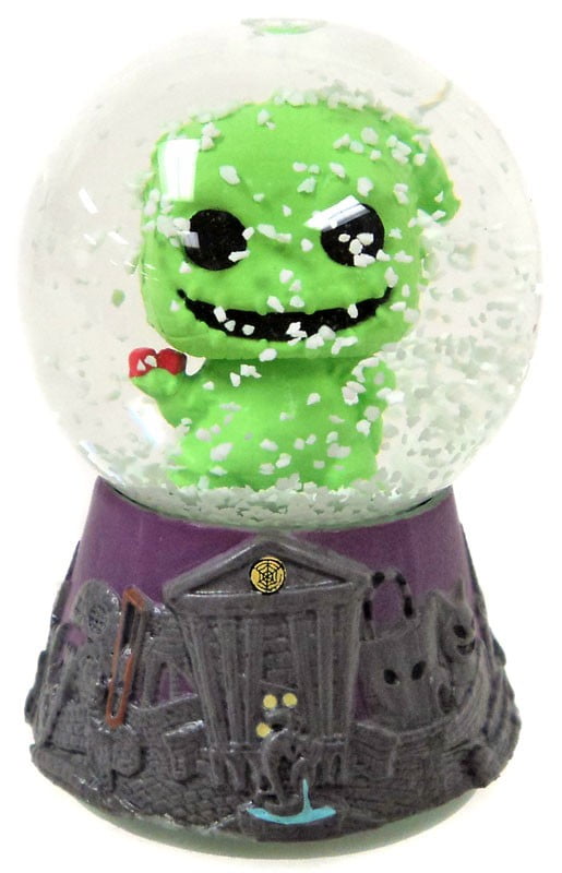 The Nightmare Before Christmas RARE Mini Snow Glitter Oogie Boogie Globe 