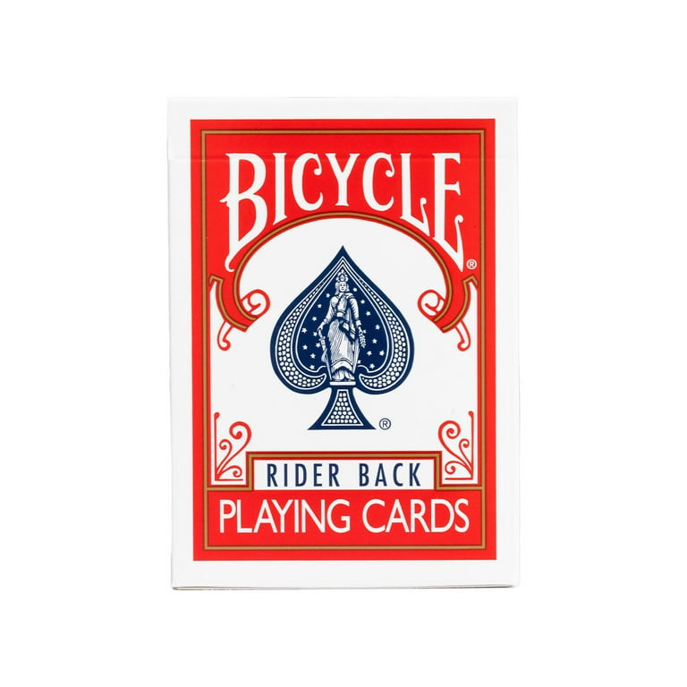 807 Rider Back Playing Cards, Red - Walmart.com