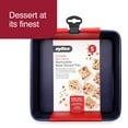 thumbnail image 3 of Zyliss Non-Stick Loose Base Square Cake Tin, 8 inch Carbon Steel, Dark Blue, 3 of 7