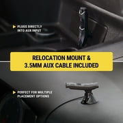 Scosche BTAXS2-1 MotorMouth III Bluetooth Handsfree Receiver MP3/Aux Adapter w/ Built-in Mic Black