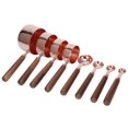 thumbnail image 1 of Heaveant Measuring Spoon, 8Pcs Rose Gold Stainless Steel Measuring Spoon Set with Wood Handles Kitchen Baking Accessory, 1 of 7