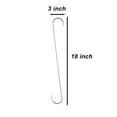 thumbnail image 5 of Glamos Wire 18 in. Heavy Duty S-Hook (5-Pack), 5 of 6
