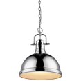 thumbnail image 2 of Beaumont Lane Steel Pendant in Chrome, 2 of 4