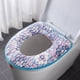 thumbnail image 5 of Funda para asiento de inodoro con cremallera, gruesa, cálida y suave, con asa, lavable, de franela de tamaño estándar, 5 of 6