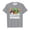 Grey, variant on Toddler Boy First Grade Shirts Relaxed Regular Fit Stretchable Fabric O Neck Short Sleeve First Grade Rainbow Girls Boys 1st Grade Squad T-Shirt