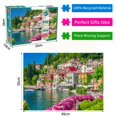 thumbnail image 2 of Rompecabezas HUADADA, lago Como, paisaje, Italia, 500 piezas, 2 of 5