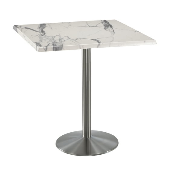 42" Tall OD214 Indoor/Outdoor All-Season Table with 36" x 36" Square Greystone Top