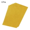 thumbnail image 3 of Glitter EVA Foam Sheets Soft Paper Self-Adhesive 11.8 x 7.8 Inch Gold Tone 6 Pcs, 3 of 6