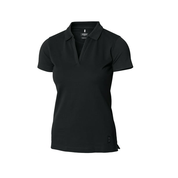 Nimbus Womens/Ladies Harvard Stretch Deluxe Polo Shirt (Negro) Nimbus UTRW5147_black