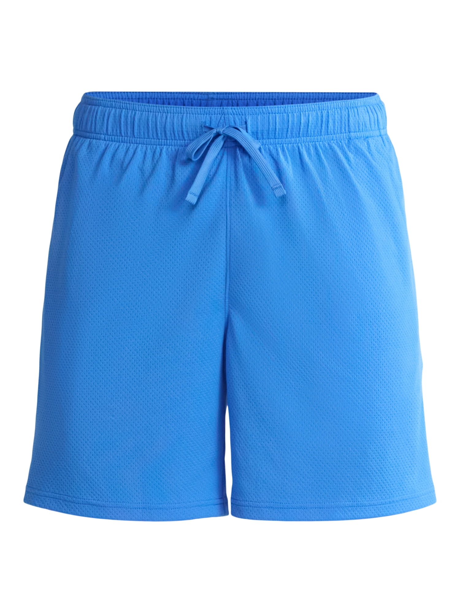 Athletic Works Men's and Big Men's Mesh Shorts, 7" Inseam, Sizes S-5XL