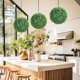 thumbnail image 2 of 2 pieces of 15-pulgada outdoor four-layer milan grass artificial plant balls para green decoration, 2 of 7