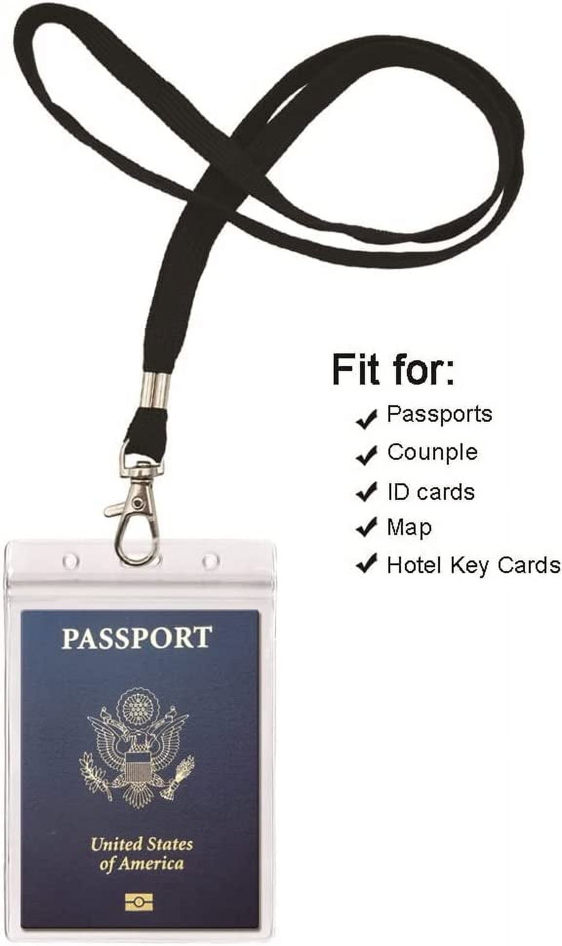 50-Pack Black Plastic Badge Strap Clips - Carabiner Keychain Connectors For ID Holders, Lanyards & Keys - View #3