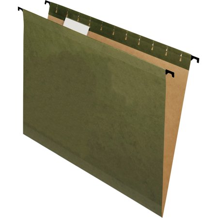 UPC: 0078787610576 | Pendaflex SureHook Hanging File Folder  Letter Size  1/5 Cut Tabs  Green  Pack of 20