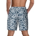 thumbnail image 4 of Balery Sunflowers Mens Swim Trunks Swim Shorts for Men Quick Dry Inseam Beach Shorts with Compression Liner Pocket-X-Large, 4 of 9