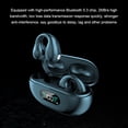 thumbnail image 4 of Methold Clip en la oreja con auriculares de conducción ósea para auriculares inalámbricos con efecto de sonido HIFI inalámbricos Electrónica Polvo caqui, 4 of 6