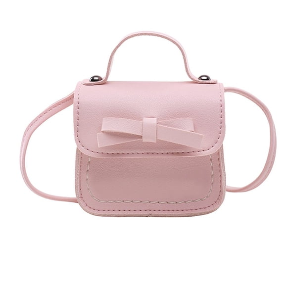 Bamboohart Children Cute Princess Messenger Bag Girl Bag Bow Baby Shoulder Bag Handbag Bag Kids Bag for School Gift