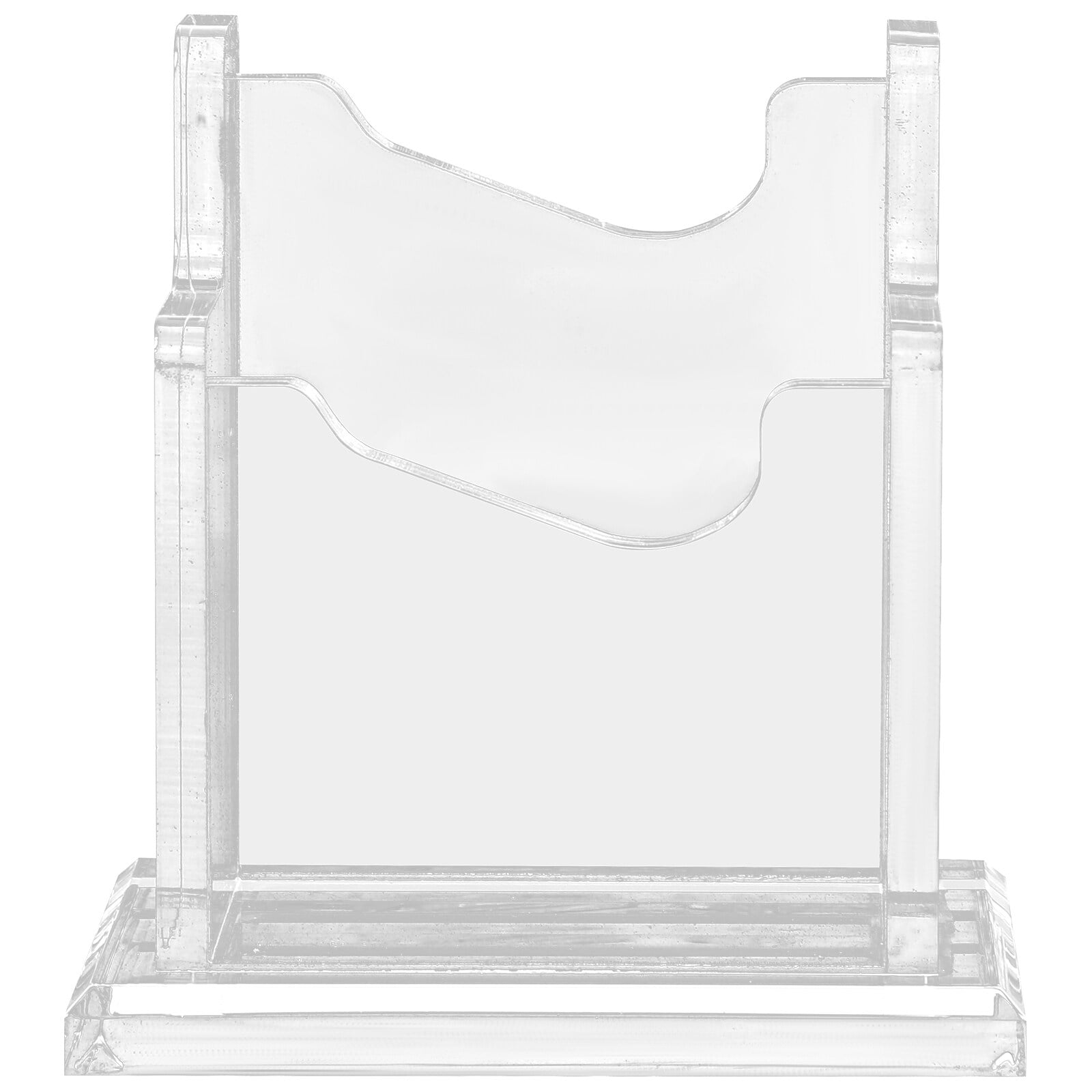 Clear Cards Stand Multifunction Business Cards Container Desktop Cards