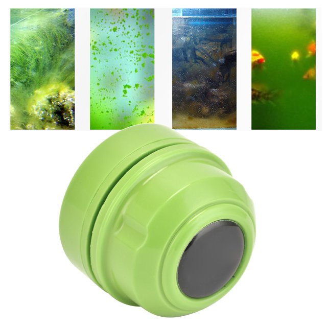 Fish Tank Brush Aquarium Scraper Removal Magnetic Scrubber Clean for Strong Magnetic for Cleaner Cleaning Brushes