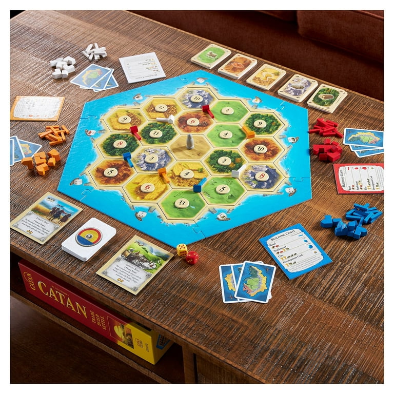 Catan 5th Edition Strategy Board Game for Ages 10 and up, from