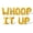 Gold, variant on Letter Balloons - WHOOP IT UP 16" Inch Alphabet Letters Foil Mylar Balloon Bachelorette or Bridal Shower Party Banner (Gold)