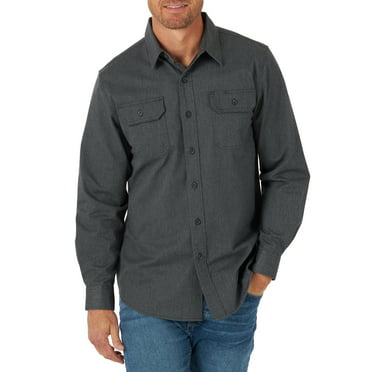 Red Kap® Men's Long Sleeve Industrial Work Shirt - Walmart.com