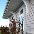 thumbnail image 5 of Ekena Millwork BKTP03X18X24MRC01 Standard Merced Architectural Grade PVC Bracket with Traditional Ends - 3 x 18 x 24 in., 5 of 5