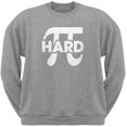 thumbnail image 1 of Pi Hard Heather Grey Adult Sweatshirt, 1 of 1
