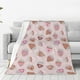 thumbnail image 1 of Balery Strawberry Cake Manta de Felpa Suave y Acogedora – Cobija de Franela Aterciopelada para Cama, Lavable y Cálida para Sofá, Mascotas, Transpirable-80"x60", 1 of 7