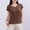 Coffee, variant on VgaVtl Womens Plus Tshirts V-Neck Short Sleeve Cotton Plus Size Womens Tops Layering Slim Stretch Plain Everyday Shirts,Brown L