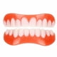 thumbnail image 1 of Carillas dentales, dentaduras postizas blancas para mandíbula superior e inferior, dientes falsos para mujeres y hombres, cómodo Flex Cosme, 1 of 5