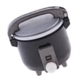 thumbnail image 3 of 1/12 Miniatura Olla Arrocera Eléctrica Utensillos de Cocina de Negro, 3 of 8