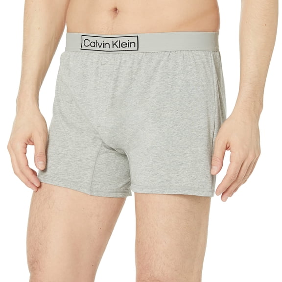 Calvin Klein Men's Reimagined Heritage Slim Boxer Grey Heather X-Large