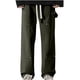 thumbnail image 1 of Pantalones largos de verano para hombre con bolsillo y cordón, pantalones casuales con bolsillo para hombre, 1 of 6