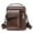Brown, variant on Dengmore Daily Casual Crossbody Bag Portable One Shoulder Small Backpack For Men's Box Bag Small Crossbody Purse Sports Splashproof Mobile Phone Bag Men's Crossbody Bag