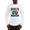 thumbnail image 1 of CafePress - Brooklyn NY Italian Long Sleeve T Shirt - Unisex Cotton Long Sleeve T-Shirt, 1 of 1